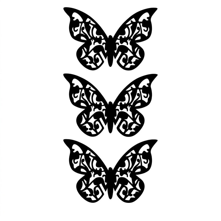 Graceful Butterfly MDF Wall Art Decor