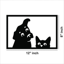 Dog & Cat Animal Design MDF Wall Art