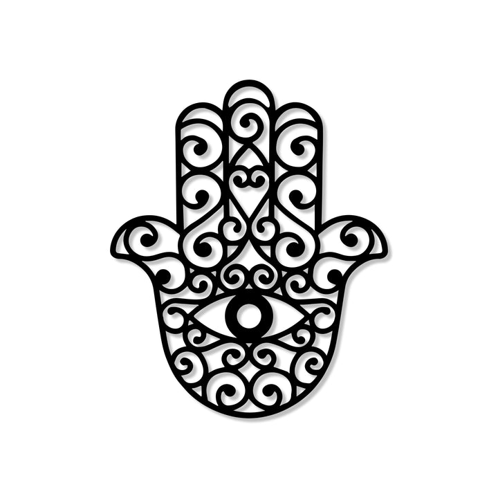 Hamsa Wooden Wall Art