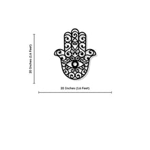 Hamsa Wooden Wall Art