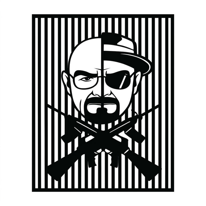 Gangster Design MDF Wall Art
