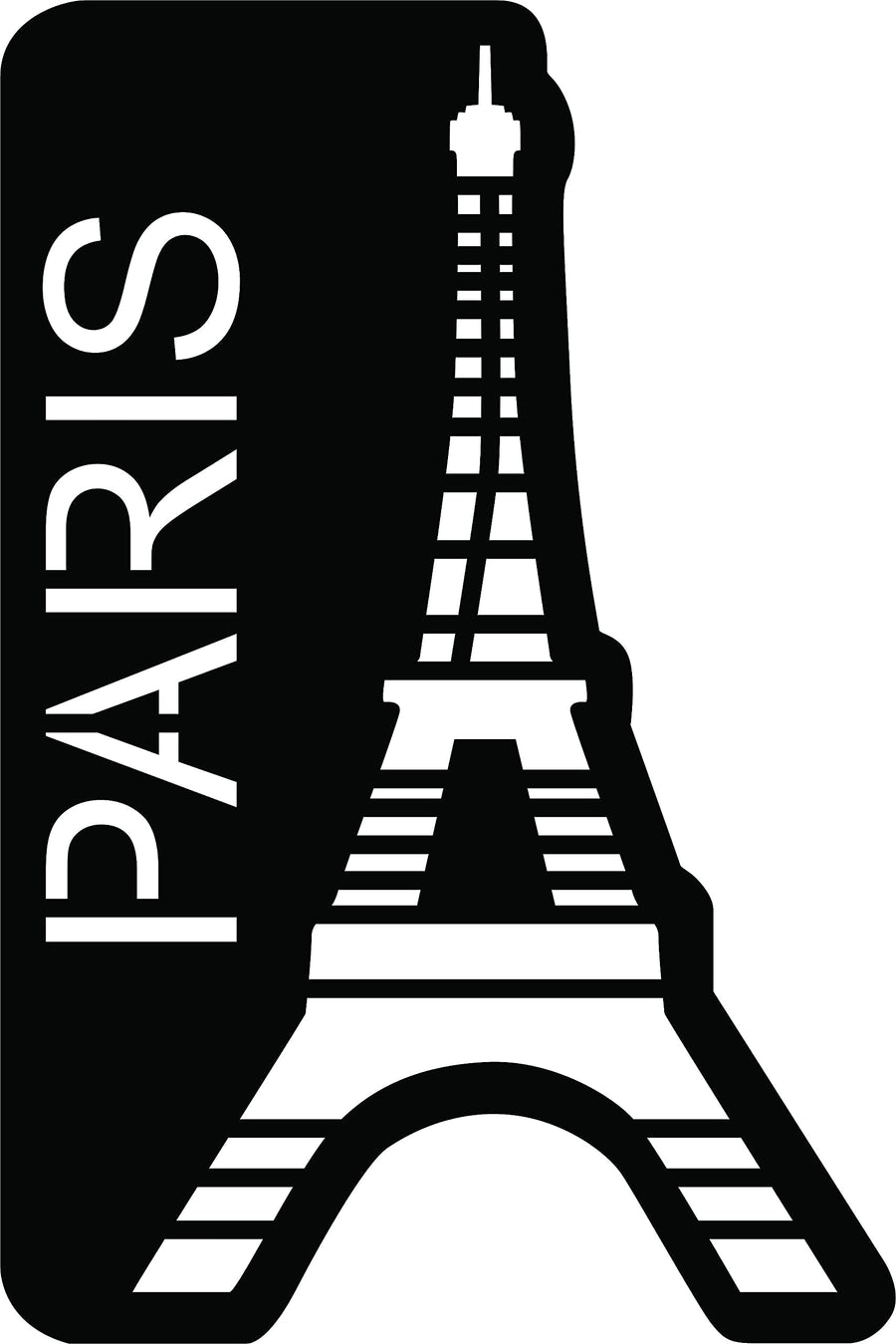 Paris Eiffel Tower MDF Wall Art