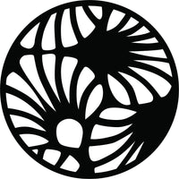 Abstract Flower MDF Wall Art