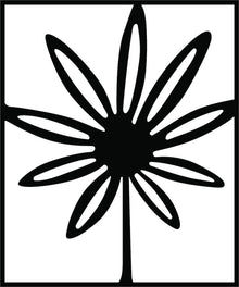 Flower MDF Wall Art