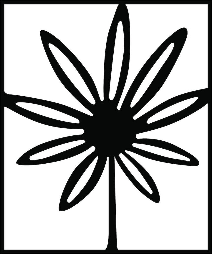 Flower MDF Wall Art