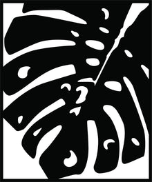 Palm Leaf Design MDF Wall Art