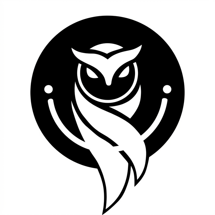 Majestic Owl MDF Wall Art for Wall Decor