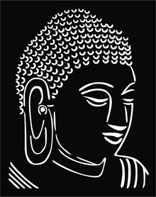 Lord Buddha Layered MDF Wall Art