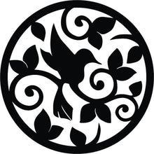 Bird on branch MDF Wall Art