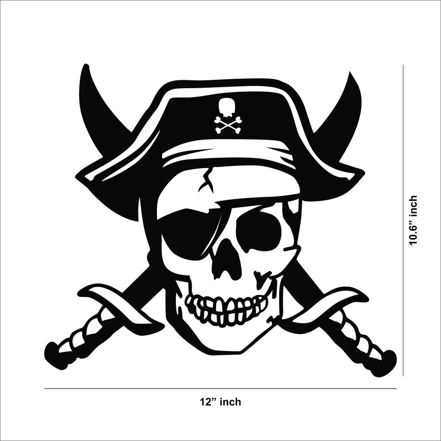 Skull Design MDF Wall Art