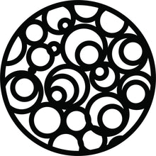 Abstract Circle MDF Wall Art