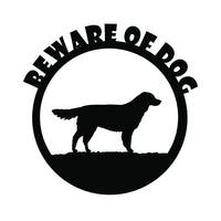 Beware of Dog Sign Board MDF Wall Art