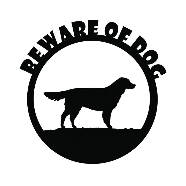 Beware of Dog Sign Board MDF Wall Art
