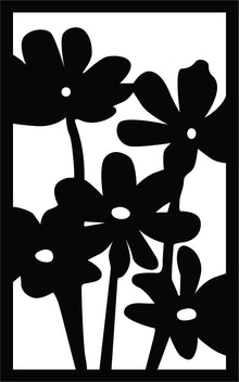 Floral MDF Wall Art