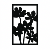 Floral MDF Wall Art