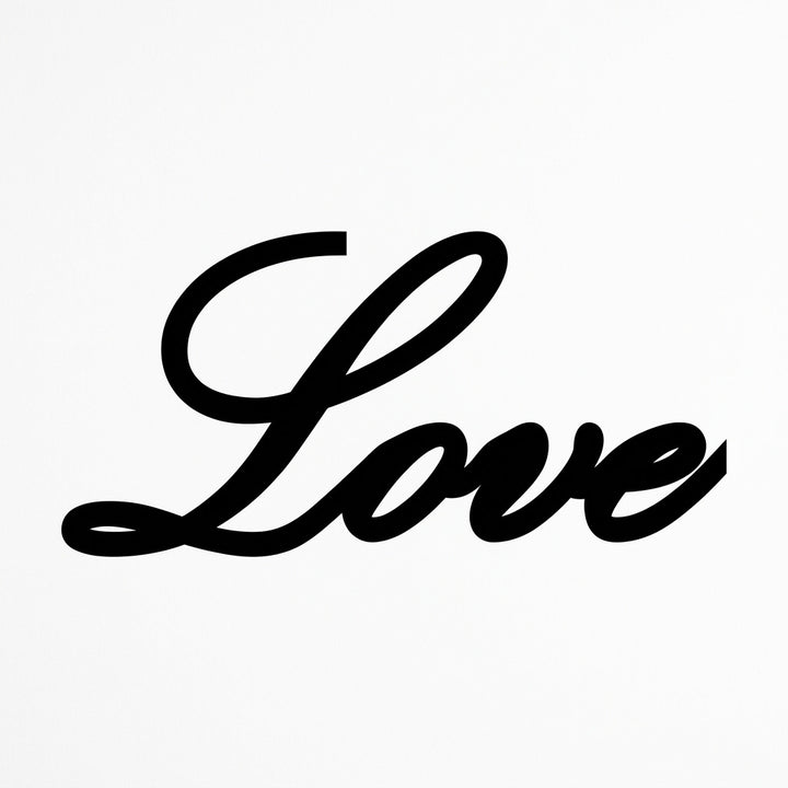 'Love' Quote MDF Wall Art
