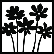 Flower Design MDF Wall Art
