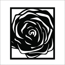 Rose MDF Wall Art
