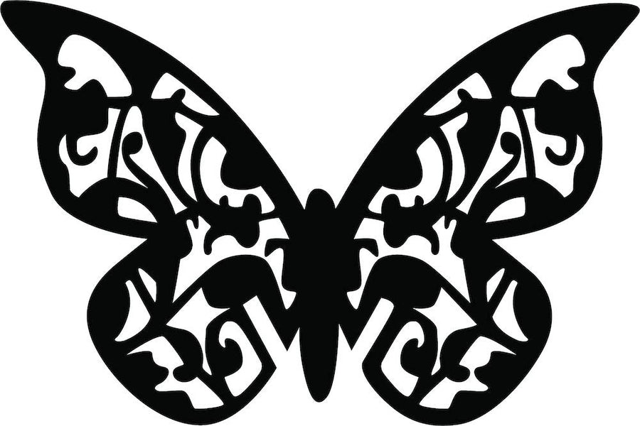 Elegant Butterfly MDF Wall Art Decor