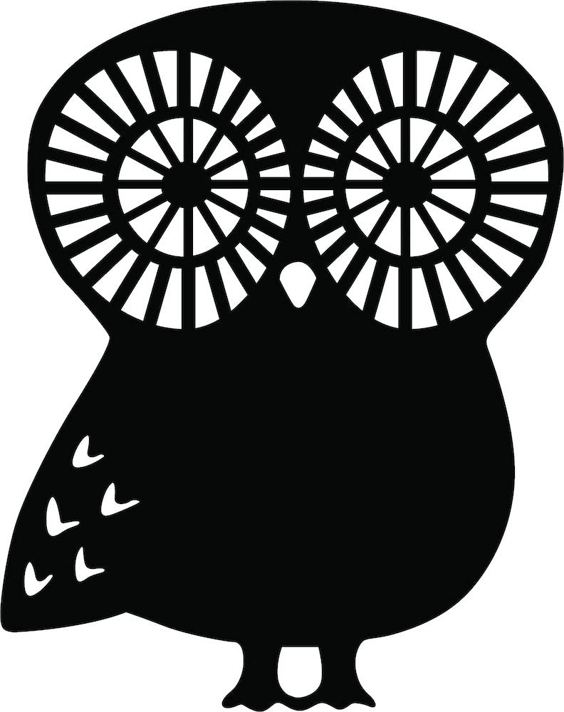 Majestic Owl MDF Wall Art