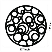 Abstract Circle MDF Wall Art