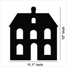 House Shape MDF Wall Art