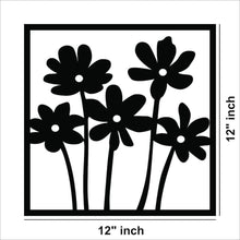 Flower Design MDF Wall Art