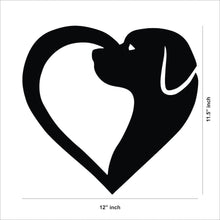 Dog Love MDF Wall Art