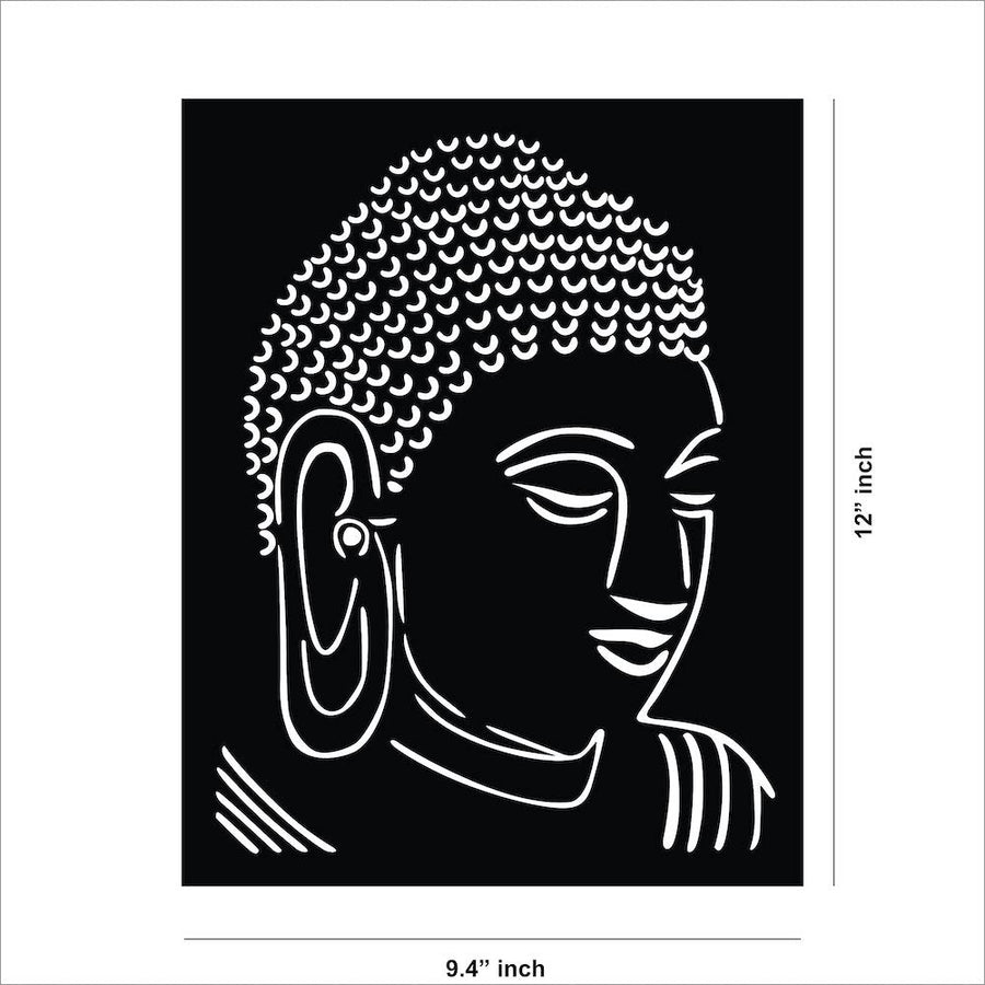 Lord Buddha Layered MDF Wall Art