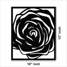 Rose MDF Wall Art