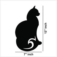 Graceful Cat MDF Wall Art for Wall Decor