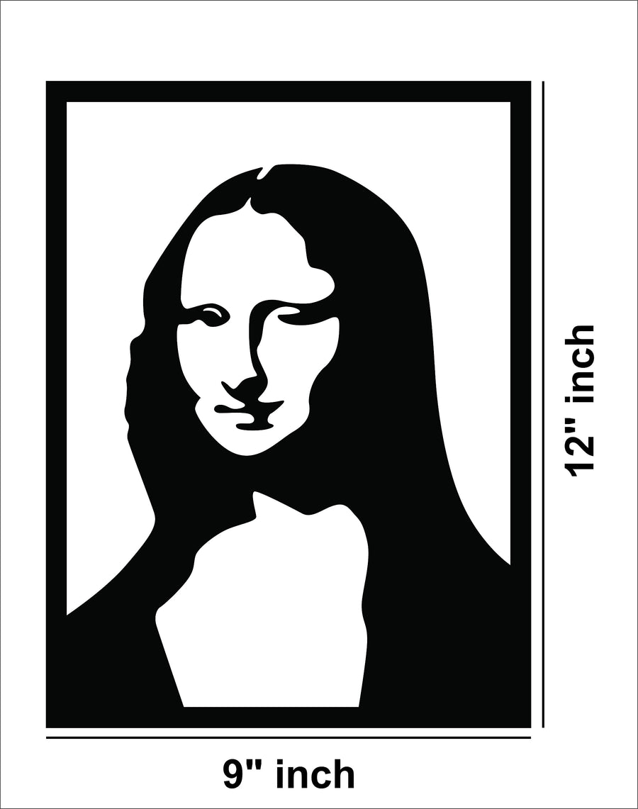 Monalisa MDF Wall Art