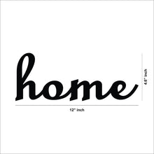 'Home' Quote MDF Wall Art