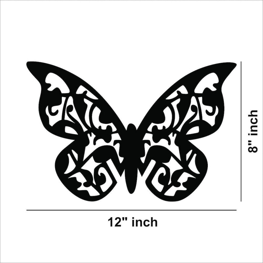 Elegant Butterfly MDF Wall Art Decor