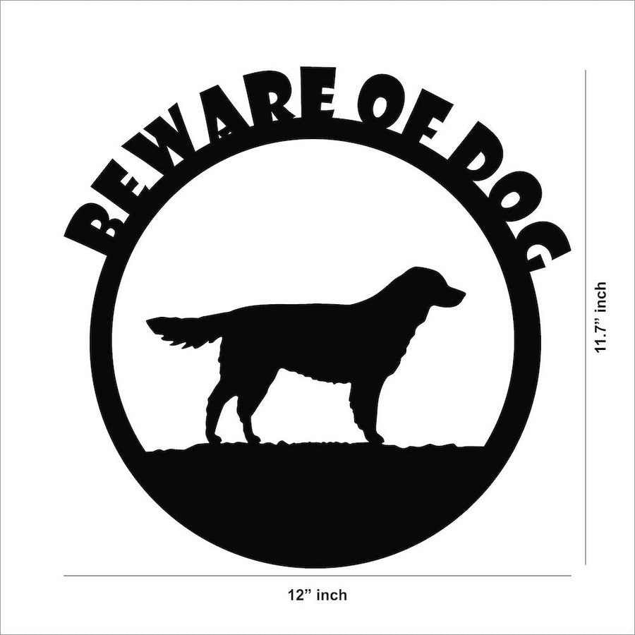 Beware of Dog Sign Board MDF Wall Art