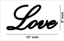 'Love' Quote MDF Wall Art