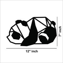Laying Panda MDF Wall Art