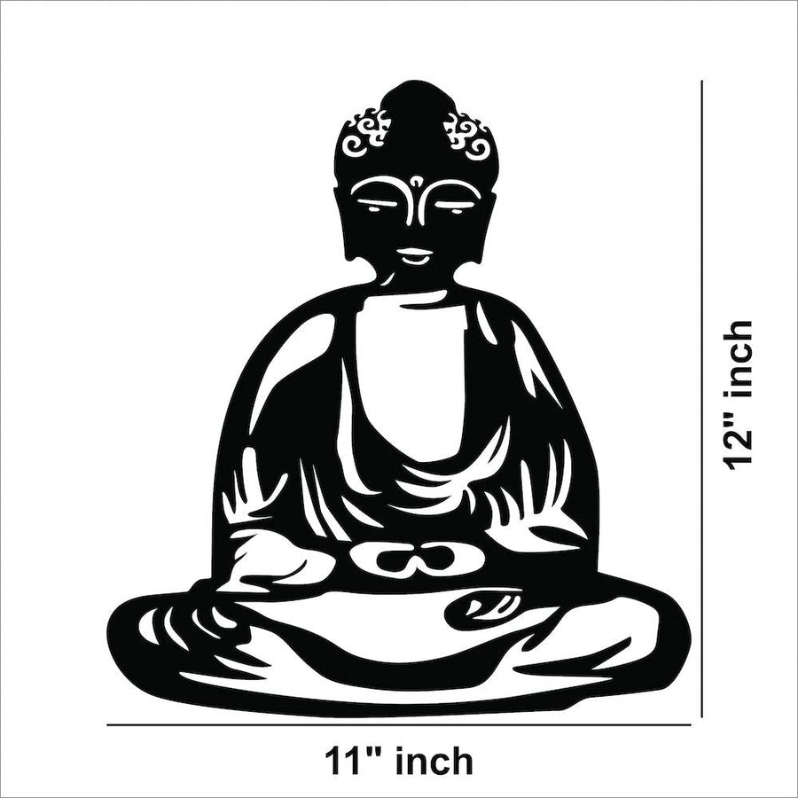 Serene Buddha MDF Wall Art