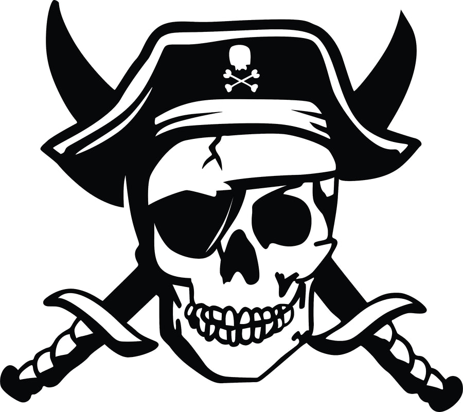 Skull Design MDF Wall Art