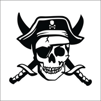 Skull Design MDF Wall Art