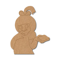 Amul Butter Girl Pre-Marked MDF Craft Base