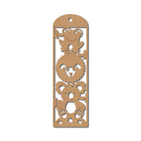 Animals Bookmark MDF Design 1