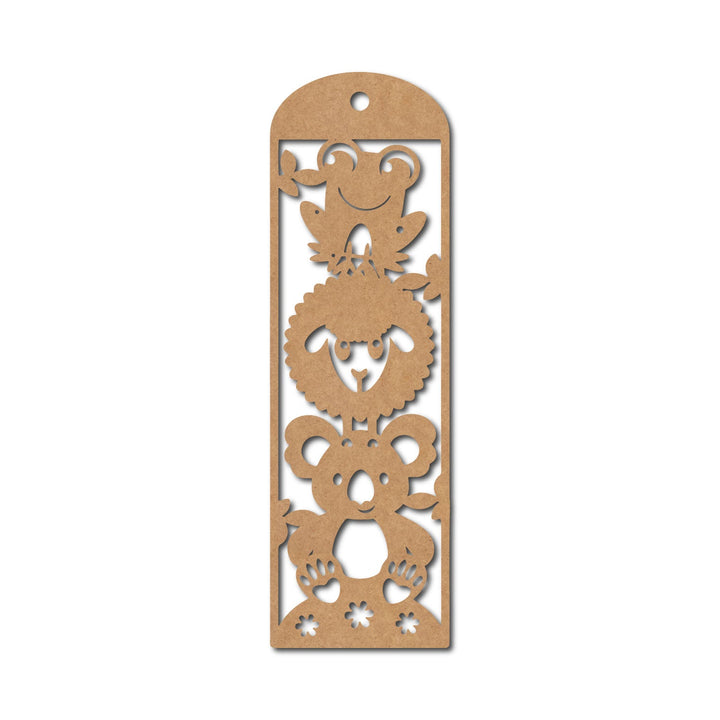 Animals Bookmark MDF Design 1