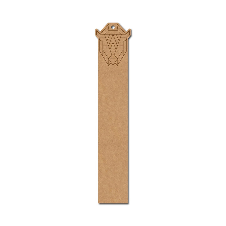 Bull Bookmark Pre Marked MDF Design 1