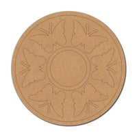 Butterfly Diya Tealight Holder MDF