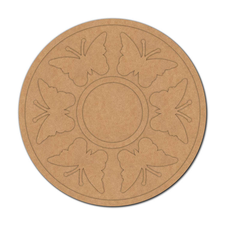 Butterfly Diya Tealight Holder MDF