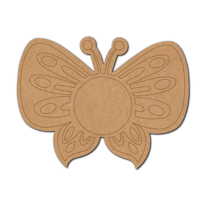 Butterfly Pre-Marked MDF Diya Tealight Holder