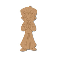 Chhota Bheem Pre-Marked MDF Craft Base