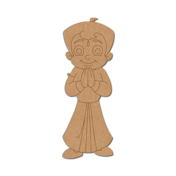 Chhota Bheem Pre-Marked MDF Craft Base