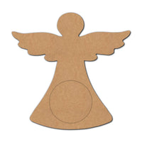 Christmas Angel Diya Tealight Holder MDF